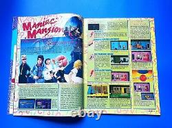 Nintendo Power Magazine Vol #16 Maniac Mansion Comnplete -DOUBLE Insert- RARE