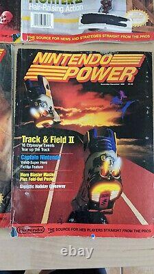 Nintendo Power Magazine lot Issue 1. All have posters
