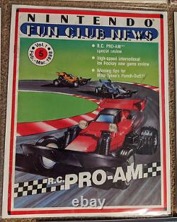 Nintendo Power Vol. 1, Rare Charter Member Certificate, Fun Club News, & Guides