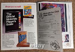 Nintendo Power Vol. 1, Rare Charter Member Certificate, Fun Club News, & Guides