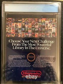 Nintendo Power Volume 1 CGC 8.5 July/August 1988 Free Poster Inside