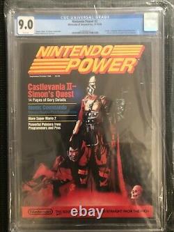 Nintendo Power Volume 2 CGC 9.0 September/October 1988 One-of-a-Kind