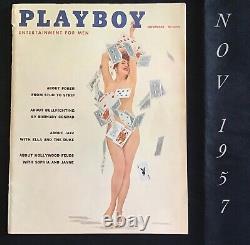 November 1957Playboy Magazine6.5 CGC GradedMarlene Callahan? Playmate