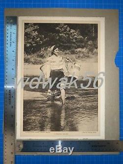 ORIG 1913 National Geographic Society RUMANIAN PEASANT GIRL-EXTRMLY RARE wUPDATE