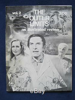 ORIGINAL 2 Vol. COMPLETE SET of OUTER LIMITS AN ILLUSTRATED REVIEW Fan Magazine