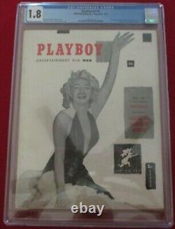 ORIGINAL Playboy #1 December 1953 CGC 1.8