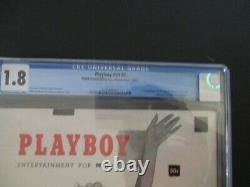 ORIGINAL Playboy #1 December 1953 CGC 1.8