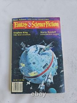 ORIGINAL Stephen King First Published Works In Sciene & Fiction Magazine Apr'80