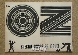 OZ MAGAZINE #5 1967 Plant a Flower Child Martin Sharp poster