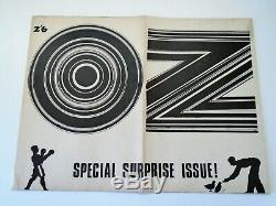 OZ MAGAZINE No. 5 with Martin Sharp Plant a Flower Child poster