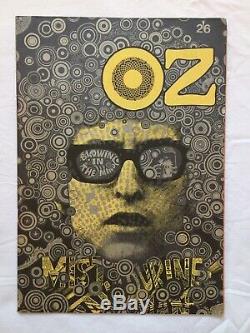 OZ Magazine (ISSUE #07) BOB DYLAN 1967 Blowin' In The Mind (Martin Sharp art)