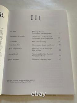 October 111 Special Ed Ruscha Issue