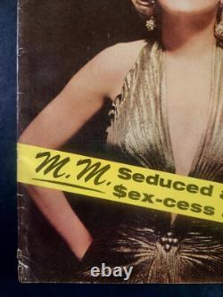 October 1956 Sir! Magazine Iconic Marilyn Monroe Cover Very Rare, Vintage Fine