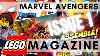 Official Lego Marvel Avengers Magazine Issue 1 And Foil Pack Review A Spectacular First Edition