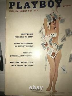Old PLAYBOY Magazines! First Edition 1956 And 1957. 13 Magazines