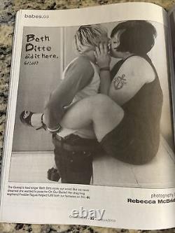 On Our Backs Magazine (June July 2003) Beth Ditto Gossip lesbian Queer LGBTQ
