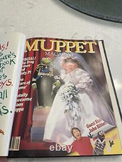 One of a Kind Jan 1983 Muppet Magazine Premier Issue Jane Henson Personal Copy