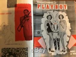 Original December 1953 Playboy First Issue Marilyn Monroe + ALL 1954