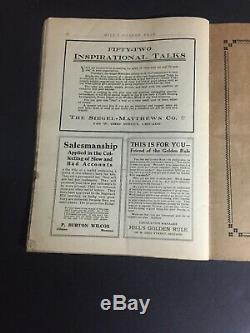 Original October 1919 Napoleon Hill Golden Rule Magazine