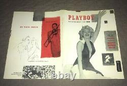 Original PLAYBOY December 1953, Marilyn Monroe, 1st Issue, Hugh Hefner, Clean