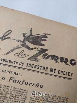 Original PT Pulp Mag Johnston McCulley The Mark of Zorro 1949 EXTREMELY RARE