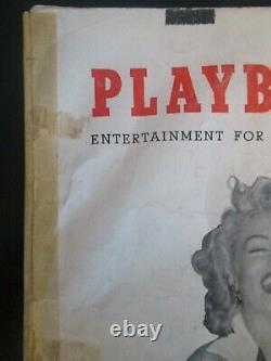 Original Playboy Magazine Marilyn Monroe First Issue December 1953