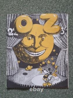 Oz Magazine Issue Number 22 From July 1969 Featuring A Moon & Mickey Mouse Rare