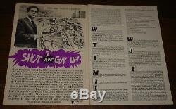 Oz Magazine Number #2 March 1967 Bite Size Shut Up With Toad Of Whitehall Poster