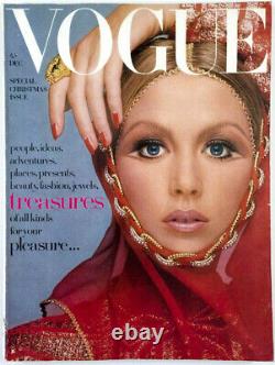 PATTIE BOYD Cecil Beaton IRAN Lauren Hutton YSL Henry Clarke VOGUE December 1969