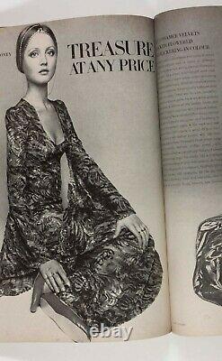 PATTIE BOYD Cecil Beaton IRAN Lauren Hutton YSL Henry Clarke VOGUE December 1969