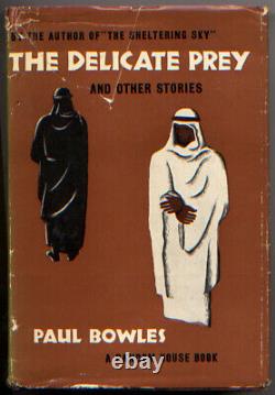 PAUL BOWLES, The Delicate Prey First Edition, 1950 Vintage DJ Artwork