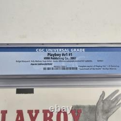 PLAYBOY #1 First Issue. 2007 Reprint of 1953 Marilyn Monroe. Graded 5.0 CGC