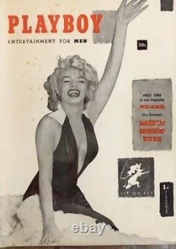 PLAYBOY MAGAZINE December 1953 (CGC 2.5) with MARILYN MONROE 1st Issue V1 #1 HMH