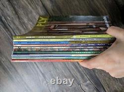 PLY Magazine 10 Past Issues Learn Spinning Yarn Neauveau Destash Lot 2