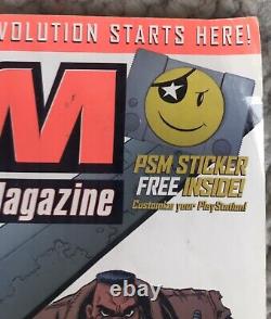 PSM Magazine 1st premiere Issue vol 1 Sep 1997 Playstation 1 No Lid Sticker