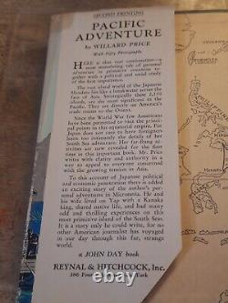 Pacific Adventures By Willard Price 1936 1st U. S. Ed 2nd Printing Micronesia DD