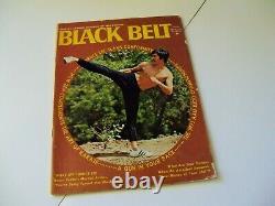 Perfect-kick Bruce Lee Pre-death, Vintage 1971 Black Belt Magazine, Jkd, Kung-fu