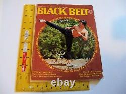 Perfect-kick Bruce Lee Pre-death, Vintage 1971 Black Belt Magazine, Jkd, Kung-fu