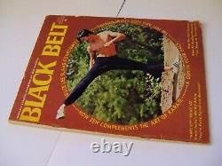 Perfect-kick Bruce Lee Pre-death, Vintage 1971 Black Belt Magazine, Jkd, Kung-fu