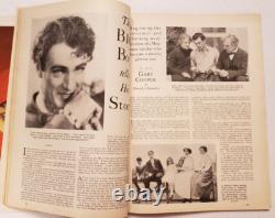 Photoplay Magazine April 1929 Clara BowLillian GishGary CooperGloria Swanson