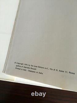 Pino Pascali Rare Big Book First Edition 1976