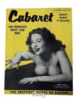 Pinup Magazines / Cabaret Magazine September 1955 June 1956 Run of 10 Issues