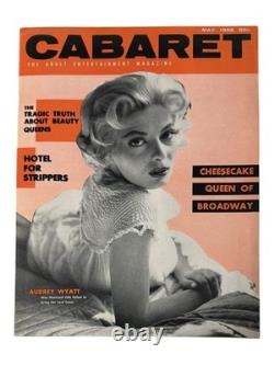 Pinup Magazines / Cabaret Magazine September 1955 June 1956 Run of 10 Issues