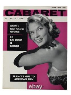 Pinup Magazines / Cabaret Magazine September 1955 June 1956 Run of 10 Issues