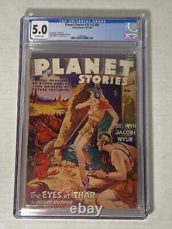 Planet Stories 20 Vol 2 #8 Fall 1944 CGC 5.0