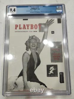 Playboy #1 Marylin Monroe CGC 9.4+50's Cover to Cover Digital Disc Bundle