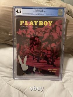 Playboy #12 November 1954 CGC Graded 4.5 Very Nice
