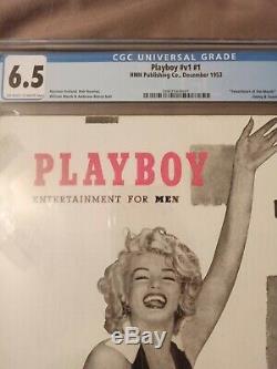 Playboy 1st Issue Dec 1953, Marilyn Monroe CGC 6.5