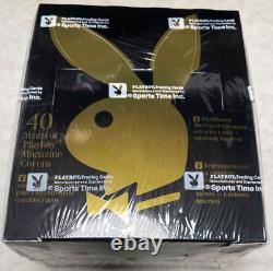 Playboy Chromium Cover Cards Edition 1 Factory Sealed Box (Donald Trump RC)