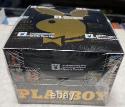 Playboy Chromium Cover Cards Edition 1 Factory Sealed Box (Donald Trump RC)